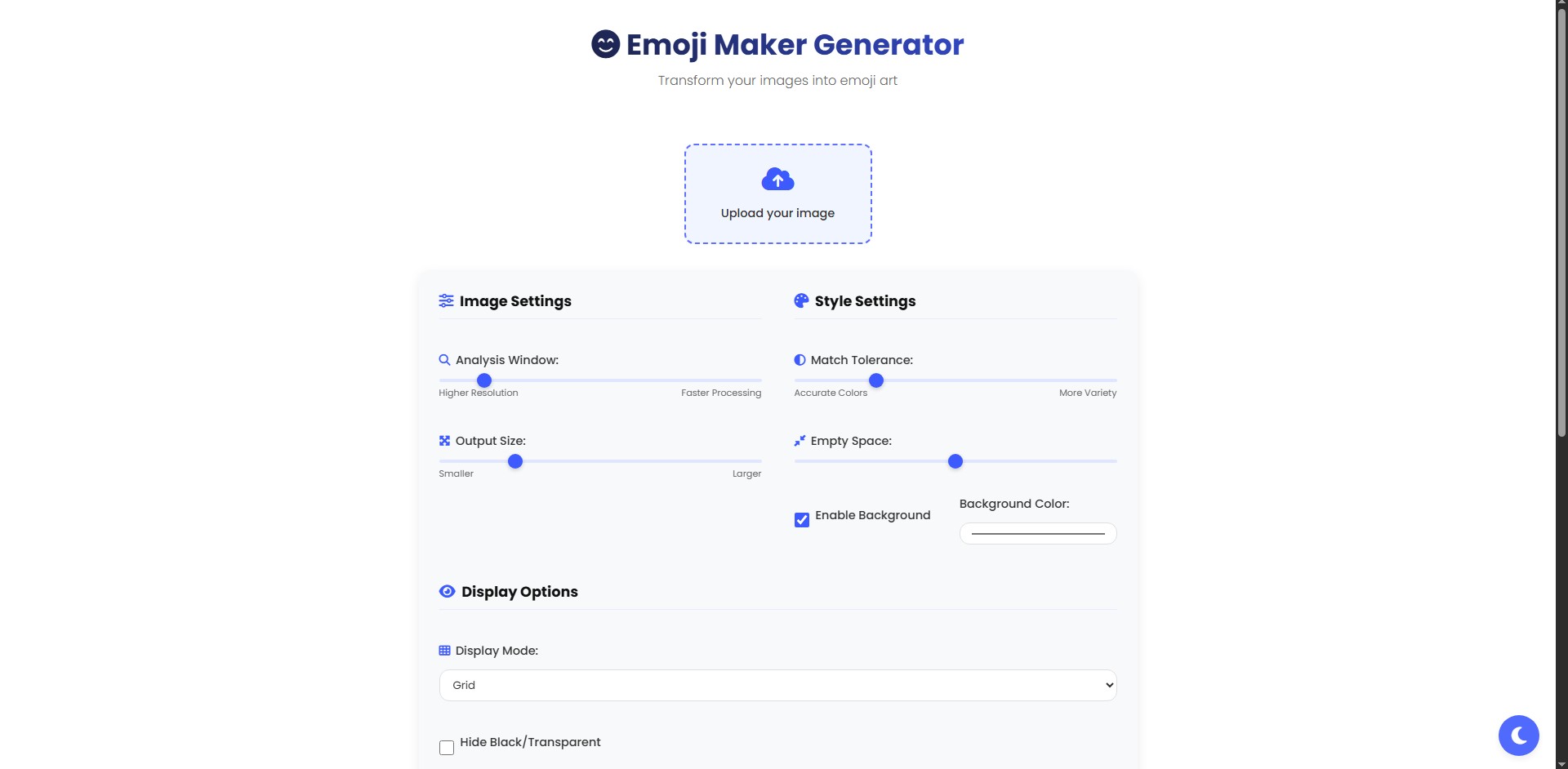 Генератор эмодзи